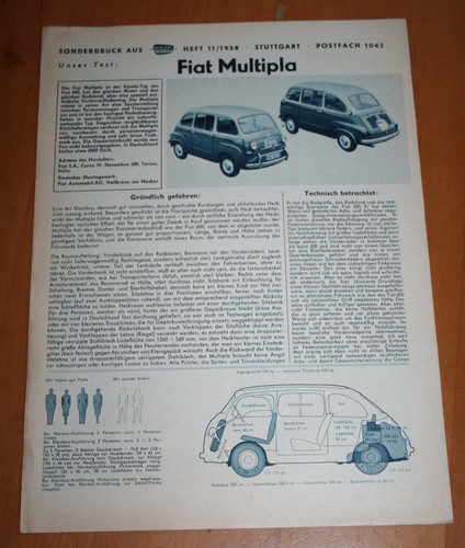 Fiat multipla recensione - multipla,