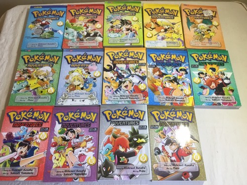 Pokemon adventures volumes - pokemon,