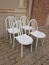 Splendido Design Gruppo di 4 Sedie ferro design Robert Mallet-Stevens N222 