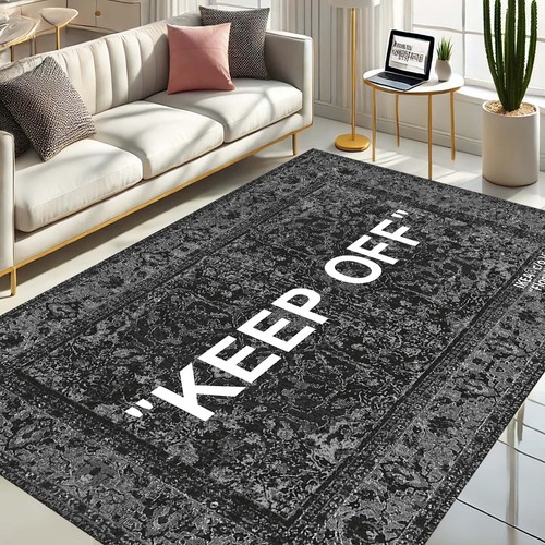 Keep off tappeto moderno - keep, off,