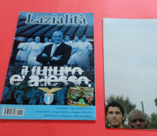 LAZIALITA' S.S.LAZIO 302 IL FUTURO E' ADESSO POSTER ANGELO PERUZZI GRAZIE MISTER