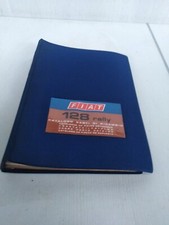 catalogo ricambi originale 1973 Fiat 128 Rally