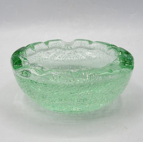 Cendrier cristal soufflé - cendrier, en