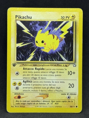 POKÉMON~PIKACHU~70/111~1A
