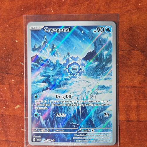 Pokemon tcg cryogonal 111 086 - pokemon, 111/086