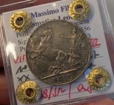 NL* VEIII 10 LIRE Argento BIGA