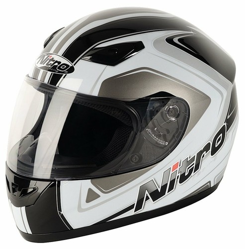 Casco integrale moto nitro - casco,