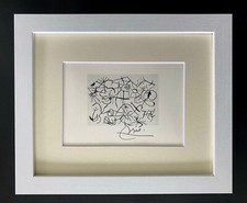 🔥 Joan Miro | Vintage 1958 Signed Colorful Print | Mounted and Framed Buy Now!!