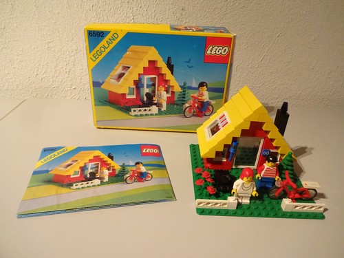 Lego 6592 casa weekend - lego,