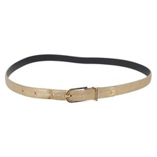 CHANEL Cintura Pelle 33,5" Oro