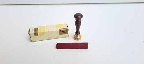 Set timbro con sigillo - sigillo, in