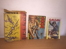 Fumetto BUSTA AUDAX Edizioni Cab BOOM N. 4 + CORSARO NERO N. 1 del 1975