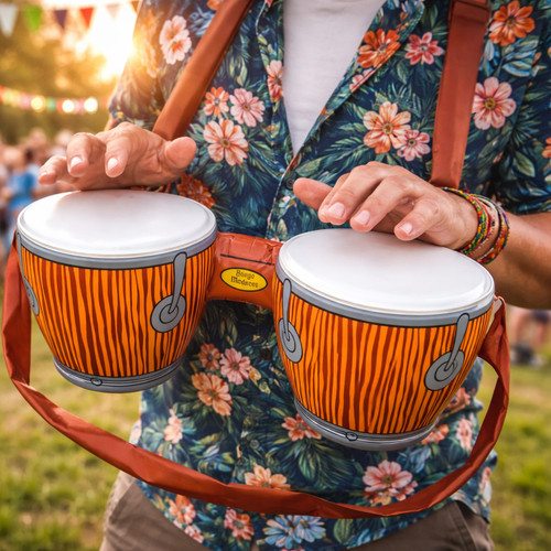 Set gonfiabili bongo tamburi - set,