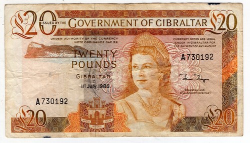 Gibilterra sterline 1986 - gibilterra,