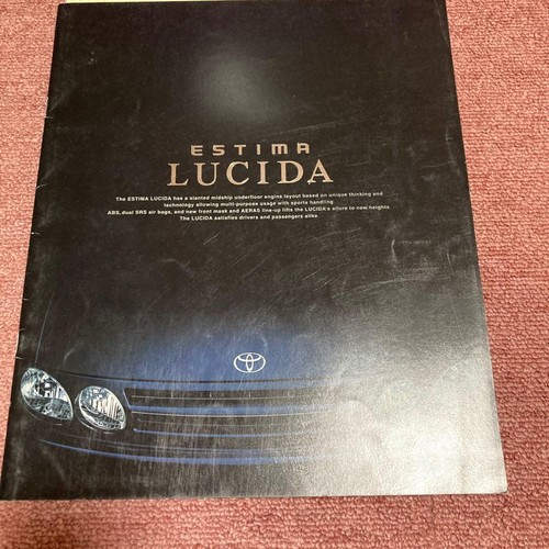 Catalogo auto toyota estima - catalogo,
