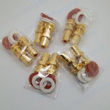 5/10/50 paia CMC RCA presa RCA CMC816 rame puro placcato oro ingrosso