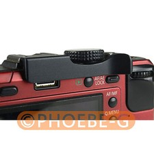 Impugnatura Pollice Nera per Fujifilm X-E1 X-M1 X-A1 X-E2 X-Pro1