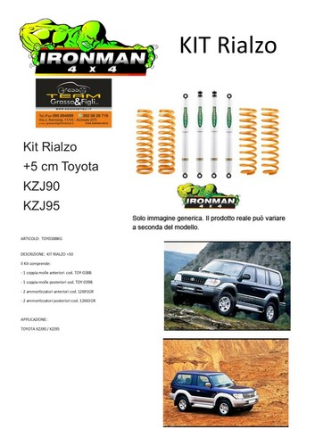 Kit rialzo off road - , for