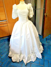 ABITO DA SPOSA BIANCO A POIS