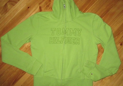 Felpa tommy hilfiger verde - hilfiger,