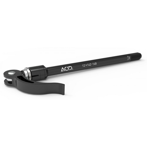 Cube acid thru - thru, axle