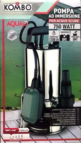 Pompa immersione kombo 750w - kombo,
