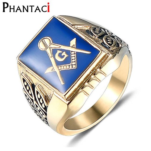 Anelli grandi retrò - anelli, blu