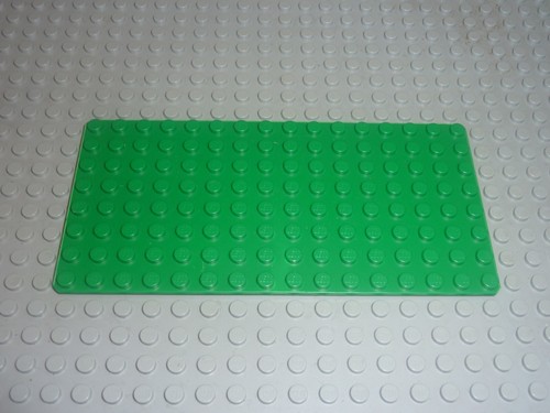 Plaque base lego green - lego,