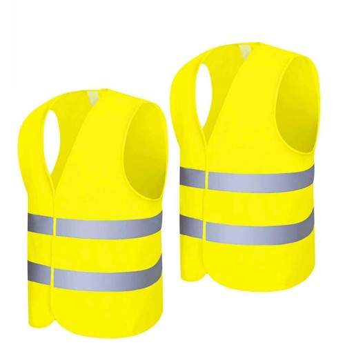 Gilet giallo soccorso fluo