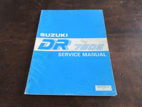 Suzuki dr750s dr750sj 1988 - suzuki,