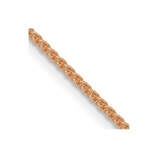 Catena Spiga in oro rosa 14
