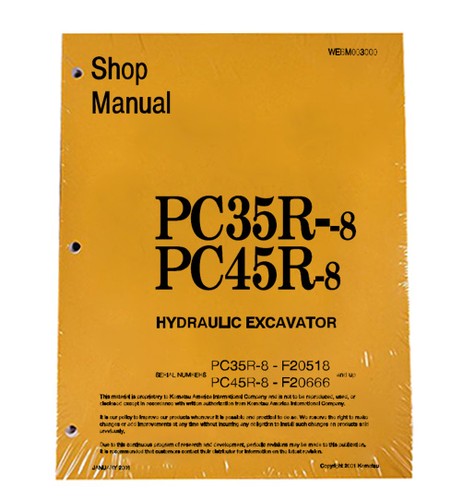 Komatsu pc35r pc45r 8 - pc35r-8, &