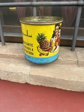 Barattolo Latta Gelati F. Anselmi Padova Vintage Epoca Collezione