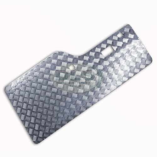 Targa chequer porta - porta, posteriore