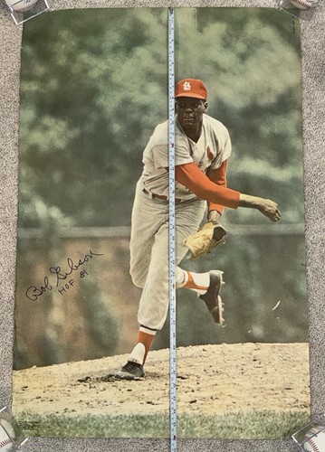 Bob gibson poster vintage stl - poster,