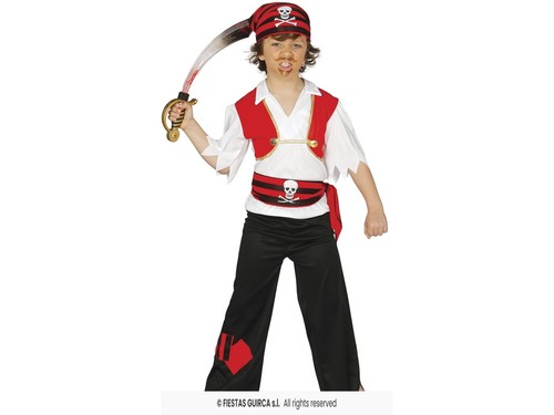 Costume pirata anni 83777 - 3-4,