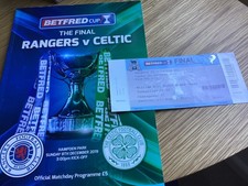 Rangers v Celtic League Cup