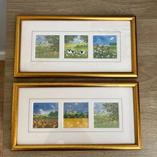 Coppia manoscritti vintage