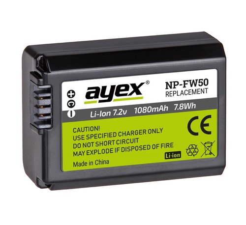 Batteria ayex fw50 per sony - np-fw50,