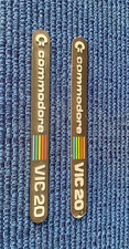 Commodore VIC 20 - Label originale in alluminio
