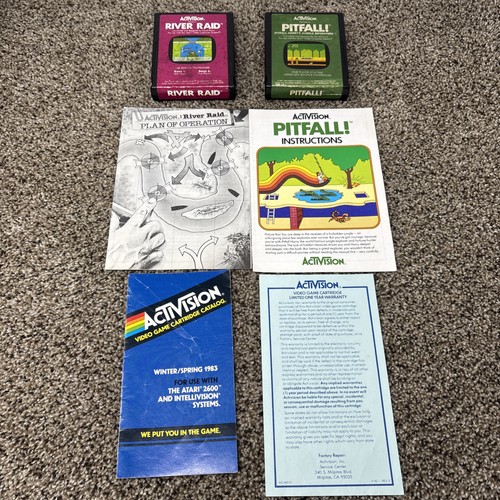 Pitfall and river - and,