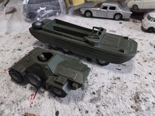 Politoys Plastica Aps Militari N.18 anfibio N.10 autoblinda leggera Ferret 