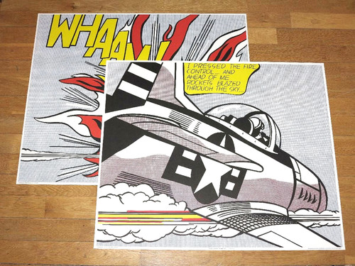 Roy lichtenstein poster set - lichtenstein, of