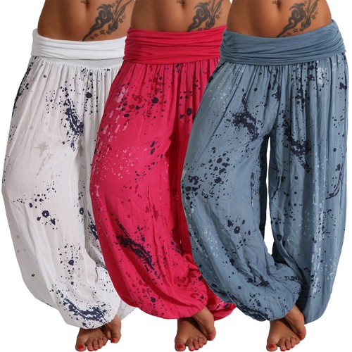 Pantaloni harem colorati