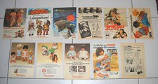 Lotto 11 Pubblicità BAMBOLE FIBA FURGA GIG Topolino anni 70 Advertising