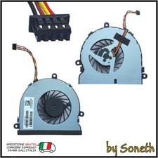 VENTOLA VENTOLINA FAN COOLER CPU PER HP 15-AY058NL Y5K64EA 15-AY061NL Y5K67EA