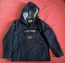 Napapijri Rainforest Winter  Giacca a Vento con Cappuccio Taglia M - Blu...