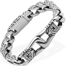 Bracciale uomo cubano - uomo, in