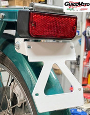 PORTATARGA BIANCO REGOLABILE