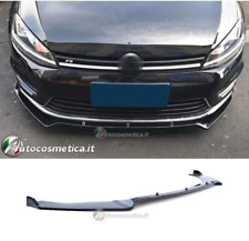 SPOILER SPLITTER ANTERIORE NERO LUCIDO PER VW GOLF 7 VII 2012-2019